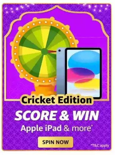 Spin & Win 20₹ @amazon